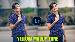 Tushar Silawat Yellow Moody Tone - Lightroom Photo Editing - free Lightroom Presets