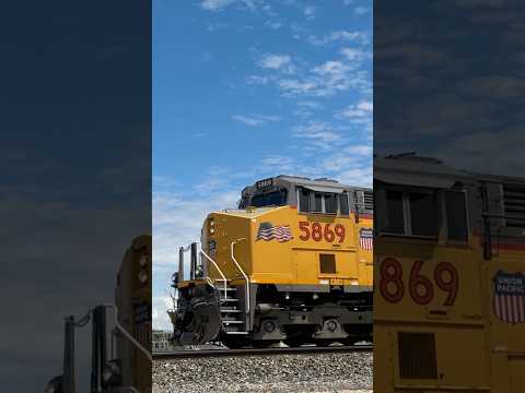 UP 5869 West Leads A 2x2x2 Loaded Soda Train Meets UP 2614 East Leads A 3x1x1 ITAG4 In Nampa, ID
