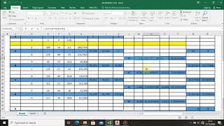 Poligon Tertutup(Mencari Koordinat X,Y di Excel dengan data bacaan sudut, azimut dan jarak)