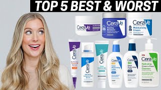 The Top 5 Best & Worst Products From Cerave Skincare!