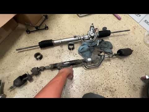 DIY: BobMr2 power steering rack replacement toyota mr2 sw20