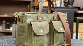 How to make a canvas shoulder crossbody bag#crossbodybag #messengerbag #canvasbag #briefcase #bag