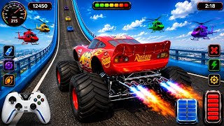 8 Monster Truck Mega Ramp Madness | Extreme Stunts & Insane Crashes 🔥 Mega Ramp Racing new vedio screenshot 4