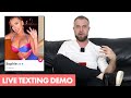 Live Text Game Demo - Roommate Tinder Takeover
