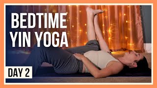 15 min Yin Yoga Stretches – Day #2 (EVENING YOGA FOR BEGINNERS)