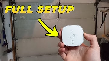 How to Setup myQ Chamberlain Smart Garage Control