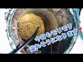 【閲覧注意‼️】排水桝から下流側と上流側の排水管を高圧洗浄してトイレ詰まりを解消❣️