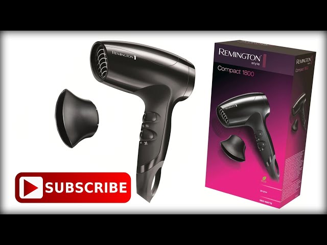 Remington Compact 1800 | ECO Travel Hair Dryer D5000 | Best Budget Hair  Dryer | UNBOXING | 2021 - YouTube