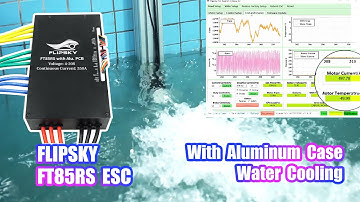 FLIPSKY FT85RS ESC With Aluminum Case Water Cooling Enclosure