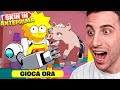 Gioco con la Skin di LISA e SPIDERPORK in ANTEPRIMA! SIMPSON Fortnite ITA