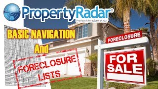 Property Radar Basic Navigation - How to generate a foreclosure list. screenshot 5