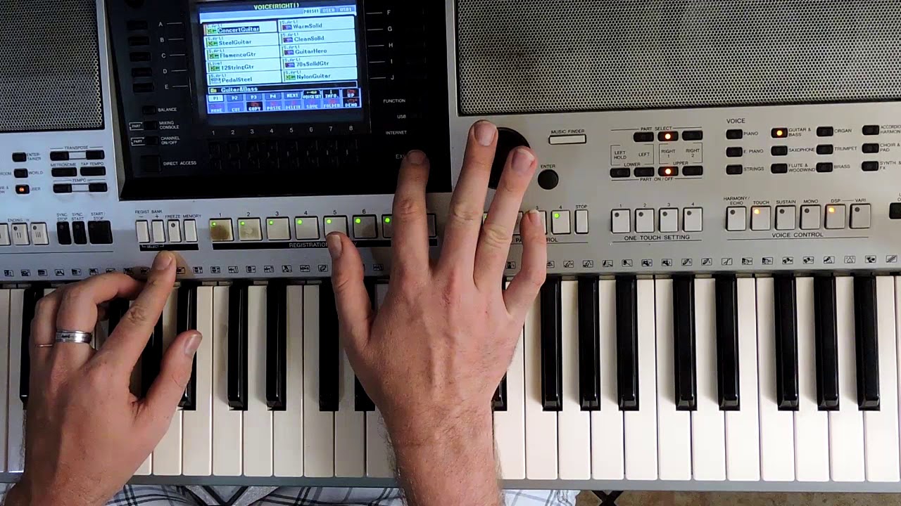 A majestade o sabiá vídeo aula teclado