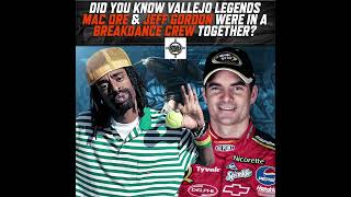 Mac Dre & NASCAR Jeff Gordon Use 2 Break Dance together in 8th Grade