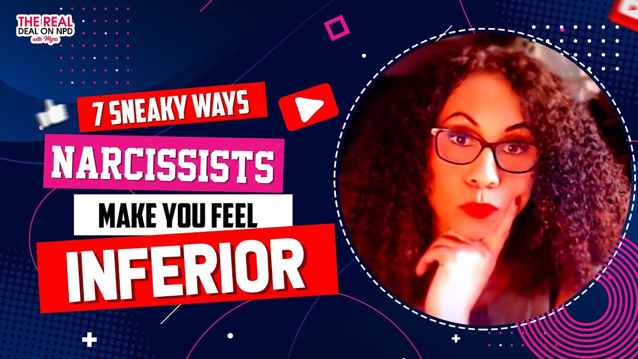 Ways Narcissists Make You Feel Inferior #narcissist #inferior # ...