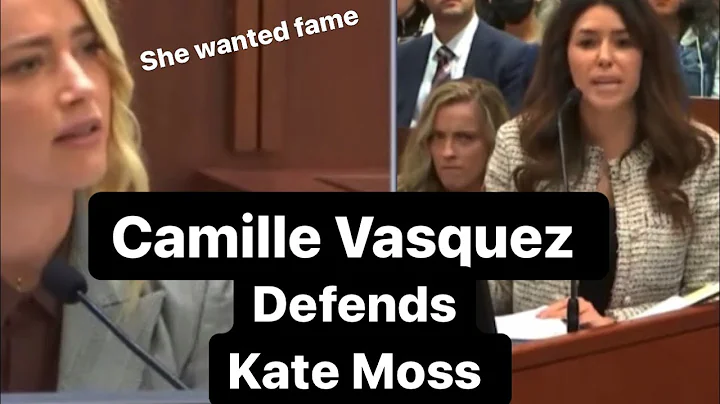 Camille Vasquez defends Kate Moss against Amber #d...