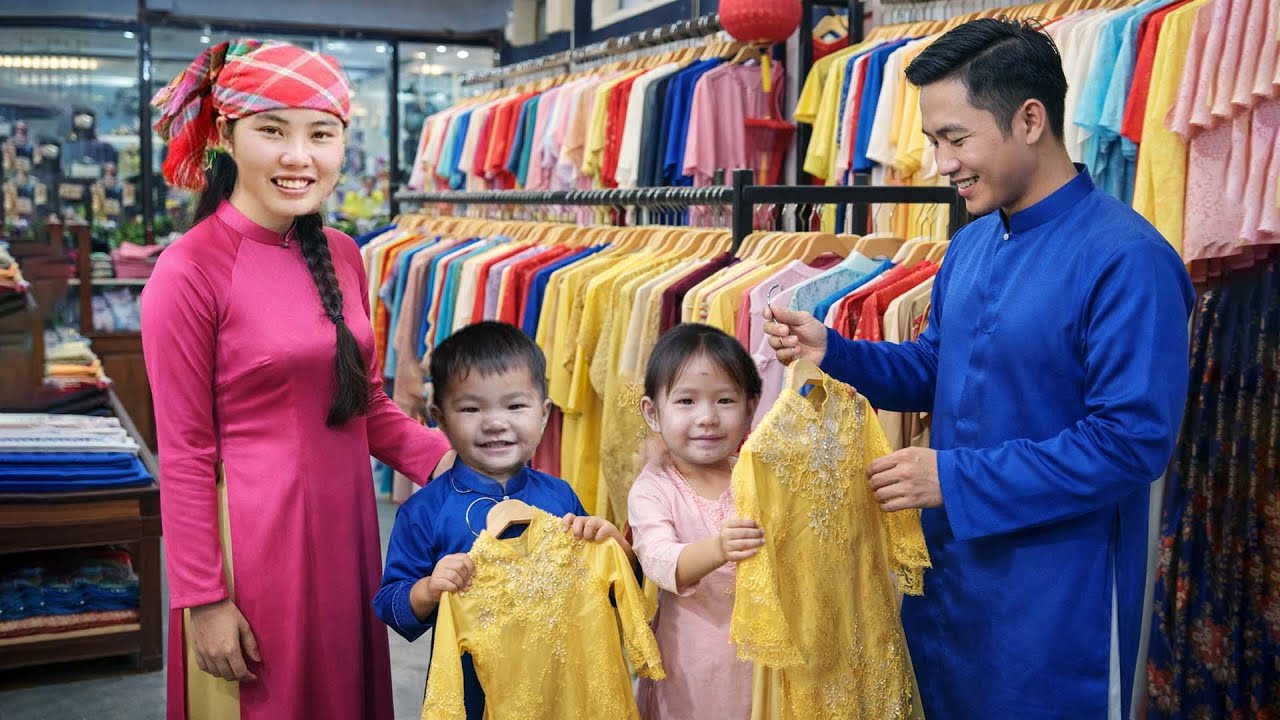 他捕捉巨型魚類拿到市場上去賣，賺錢給他的兩個孩子買新衣服上學穿。