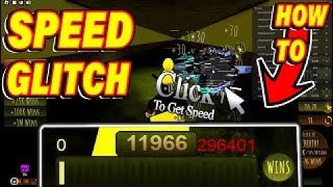 backrooms race clicker *SUPER SPEED GLITCH* how to get it and beat all your friends