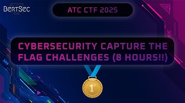 Cybersecurity Capture the Flag Challenges - 8 HOURS!! (ATC CTF 2025)