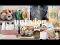 【vlog】小さな幸せを集めながら自分を大切に過ごす🕊️ | おうち時間🍩, スタバ