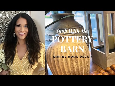 SHOP WITH ME POTTERY BARN || SUMMER HOME TOUR