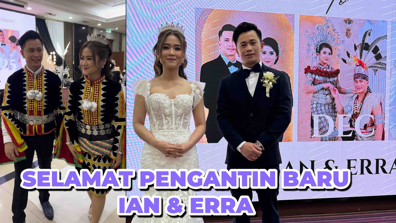 Kemeriahan Majlis Perkahwinan Di Hotel Sri Simanggang😘💕🎉