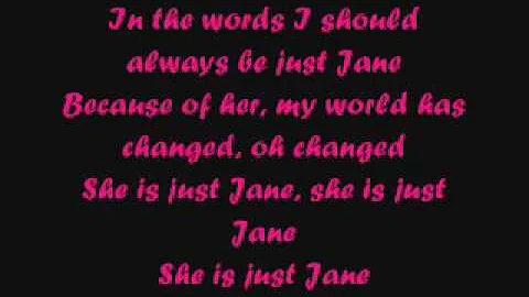 just jane lyrics