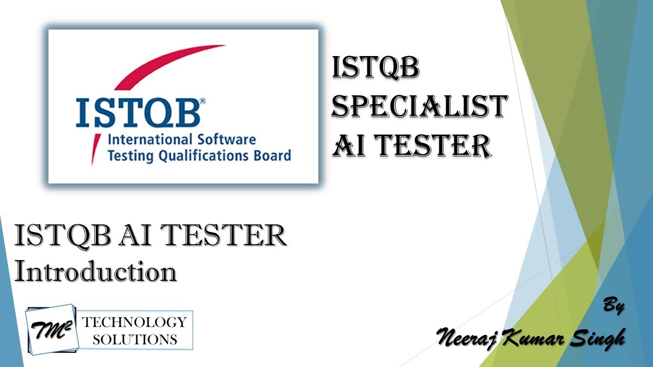ISTQB AI Tester | Introduction to the Course | AI Tester Certification | ISTQB Tutorials
