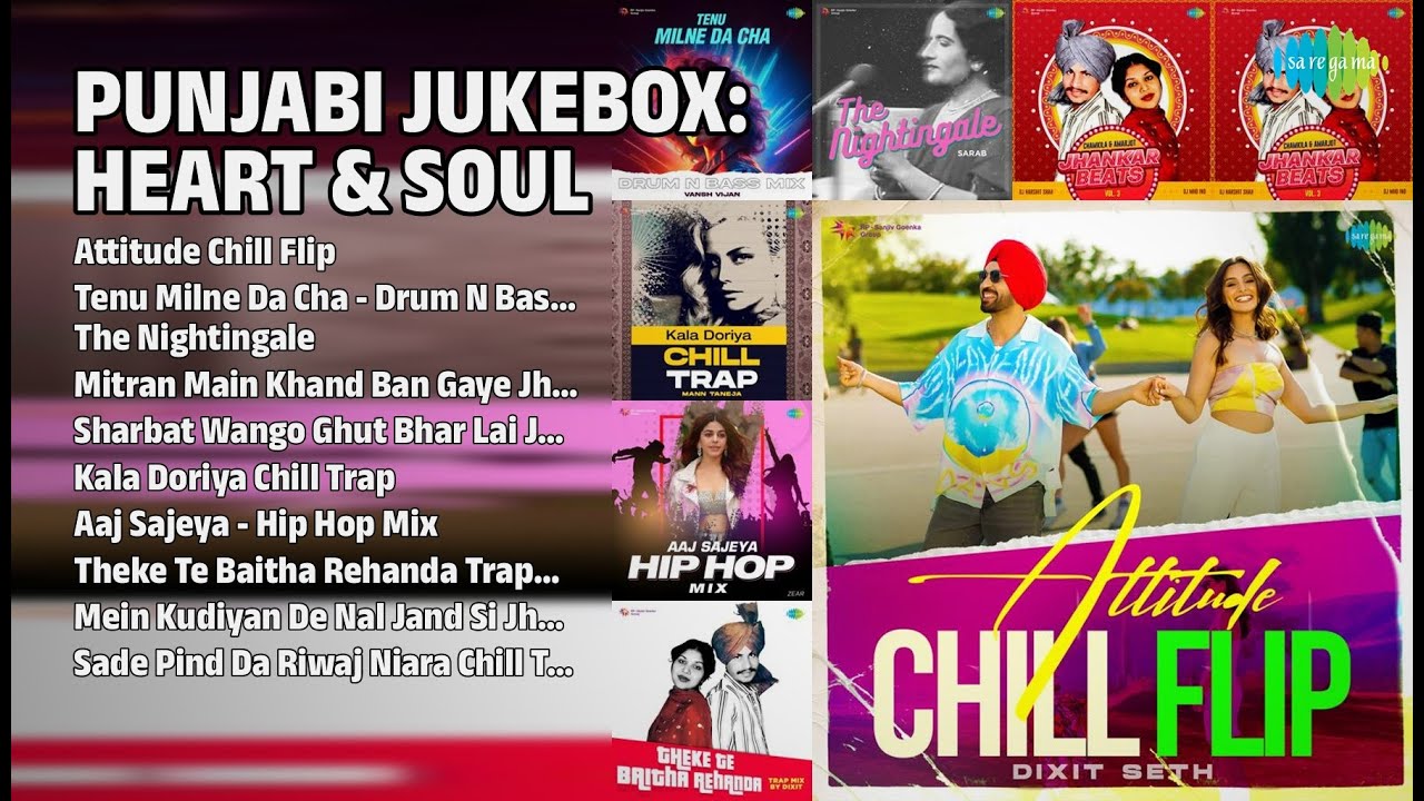 ਦਿਲਾਂ ਦੀ ਧੜਕਣ : ਪੰਜਾਬੀ ਰੀਮਿਕਸ | Dixit Seth Songs | Attitude Chill Flip