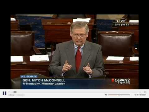 Sen. Mitch McConnell Details Obama Deficits; Says ...