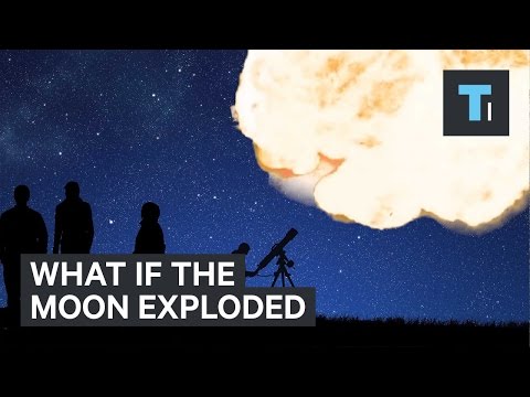 What Would Happen To The Earth If The Moon Exploded