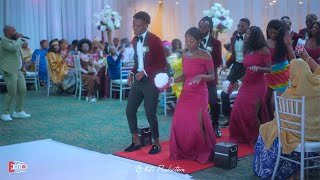 Congolese Wedding Entrance Dance - Lelo Eza Lelo Olivier Kalabasi (Jaffery and Rachael) San Diego CA