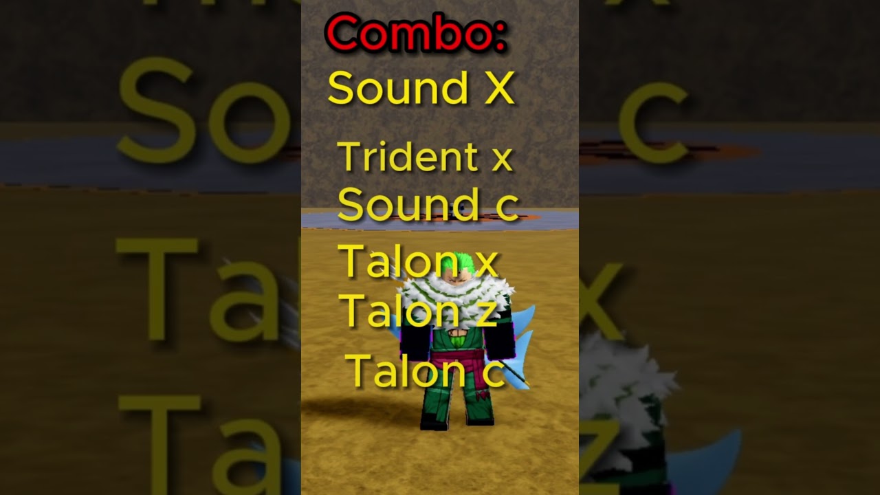 Best sound combo🎼🎼📣 #Bloxfruits #update20