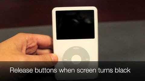 How to Restart an iPod Classic