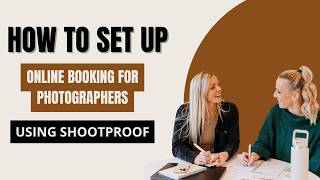 How to Set Up Online Booking for Photographers using ShootProof