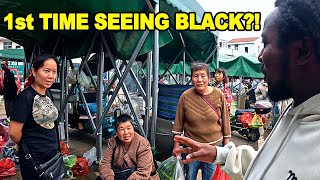 INSIDE WUHAN VILLAGE MARKET AS A BLACKMAN, WHAT COULD GO WRONG?!!...BLACK IN CHINA