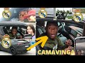 Real madrid players back to training with luxurious cars bmw camavinga make fans crazy