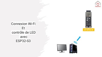 ESP32-S3 Tuto 1 : Connexion Wi-Fi et contrôle de LED avec ESP32-S3