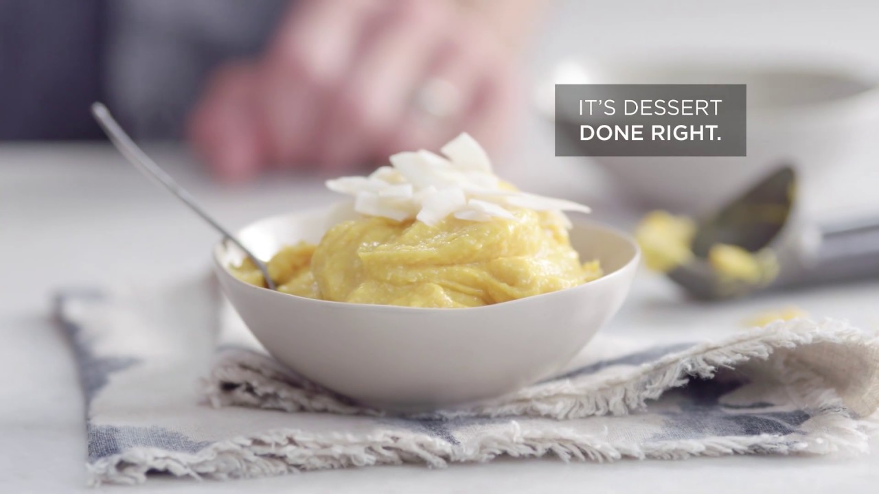 Vitamix - Mango Coconut Sorbet