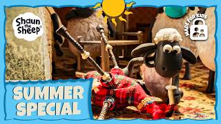 I SAVED THE BAGPIPES WITH MOUTH TO MOUTH! 🎶🫁😮 | Shaun the Sheep 🐑