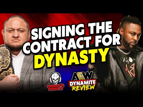 AEW Dynamite 4/3/24 Review - SWERVE STRICKLAND SIGNS THE CONTRACT IN HIS OWN BLOOD FO DYNASTY