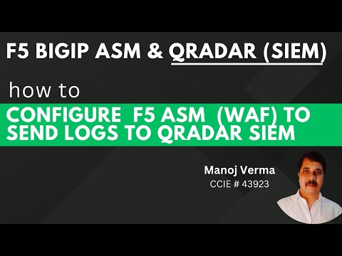 Configuring F5 ASM