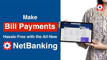 How To Make Bill Payments hassle free on the All New NetBanking | HDFC Bank