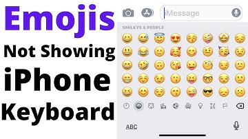 Emoji Not Showing on iPhone Keyboard | Emoji Not Showing in WhatsApp iPhone