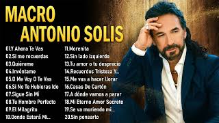 MARCO ANTONIO SOLÍS EXITOS ROMANTICOS MIX 2024 | SUS MEJORES CANCIONES