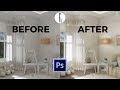 How to Enhance a Render Output in Photoshop | VRay Rendering