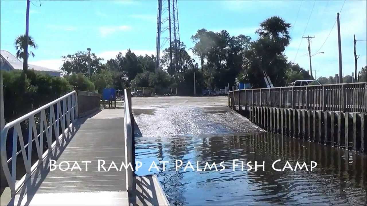 Palm Fish Camp Boat Ramp ~ Jacksonville, Florida - YouTube