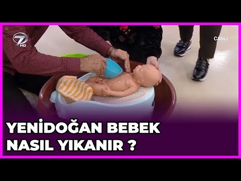 Yenidoğan Bebek Nasıl Yıkanmalı  | Dr  Feridun Kunak Show |16 Ocak 2019