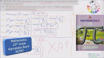 (4) Arithmetic Progression - Exercise 1.1 - 1(iv)
