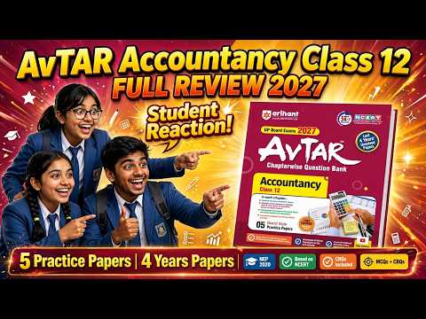Avtar Question Bank Accountancy Class 12 English Medium | Latest Edition Review