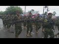 Desfile militar por sus 40 años de cantonizacion de Lago Agrio